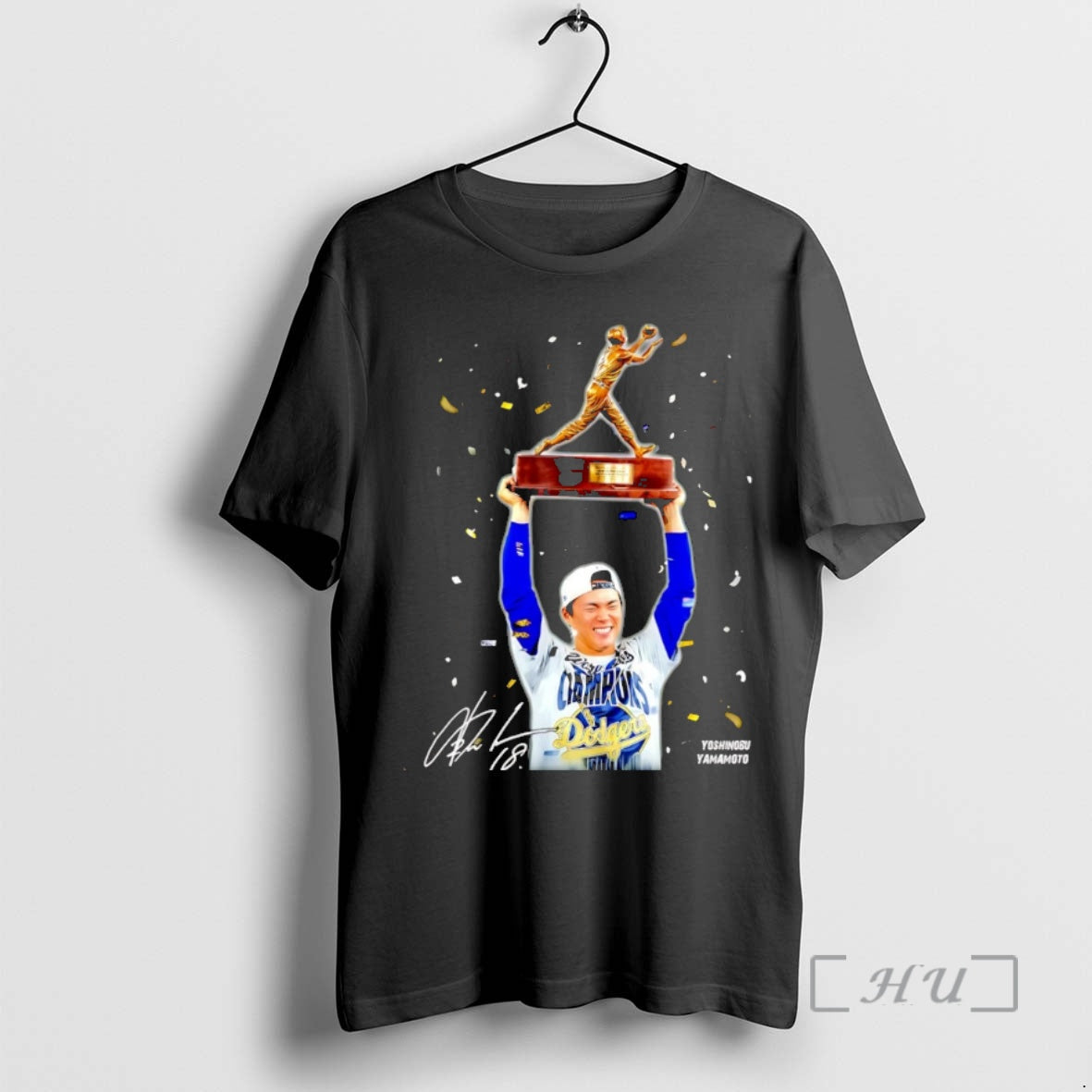 Officials Yoshinobu Yamamoto La Dodgers Mvp 2025 Celebration Christmas Premium T Shirt Sweater