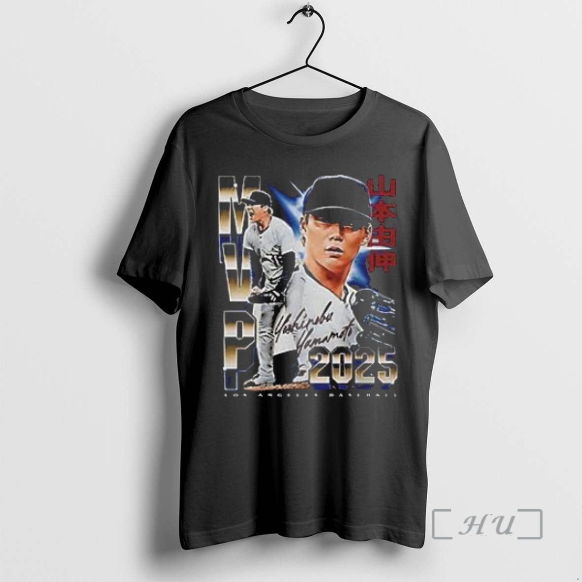 Officials Yoshinobu Yamamoto Los Angeles Dodgers 2025 Champs Mvp Premium T Shirt Sweater