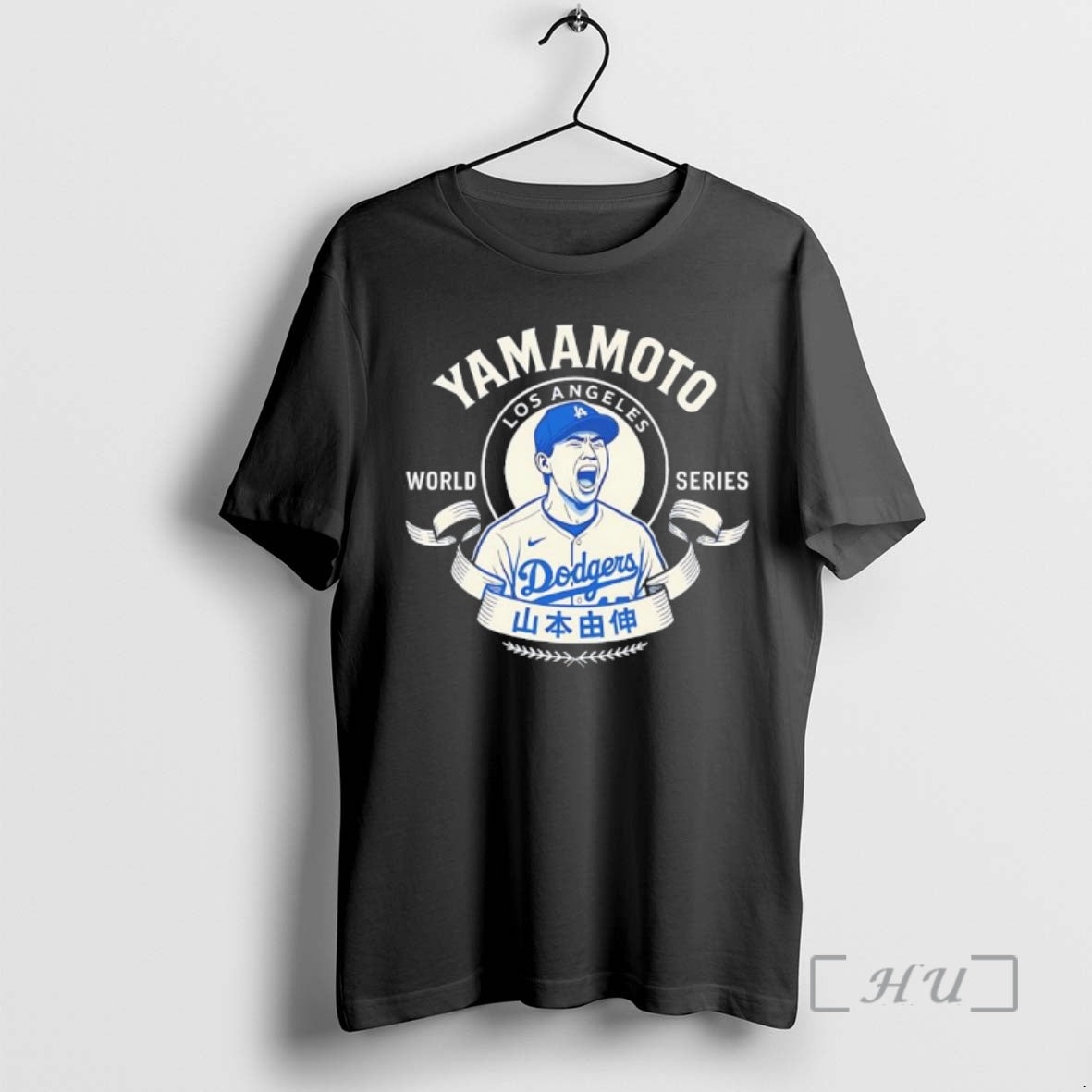Officials Yoshinobu Yamamoto Los Angeles Dodgers 2025 World Series Champions Premium T Shirt Sweater