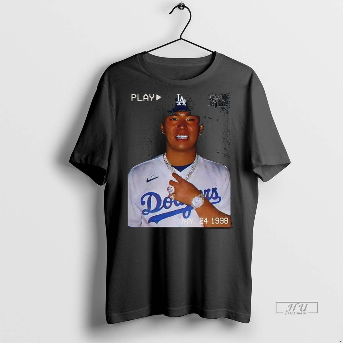 Officials Yoshinobu Yamamoto Los Angeles Dodgers World Series Champions 2025 Gang Retro Premium