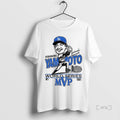 Officials Yoshinobu Yamamoto Mvp Caricature Los Angeles Dodgers Baseball World Series Mlb 2025 Premium
