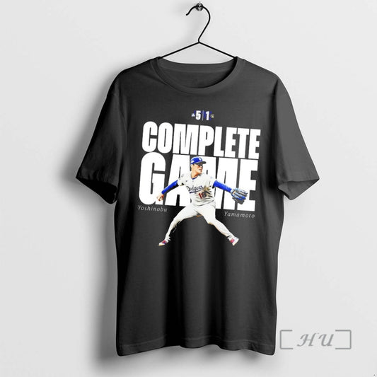 Officials Yoshinobu Yamamoto Complete Game T Shirt Sweater