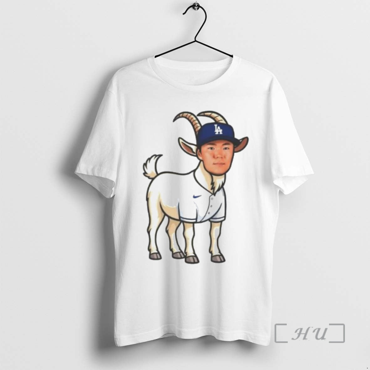 Officials Yoshinobu Yamamoto The Goat Los Angeles Dodgers Ornaments Premium T Shirt Sweater