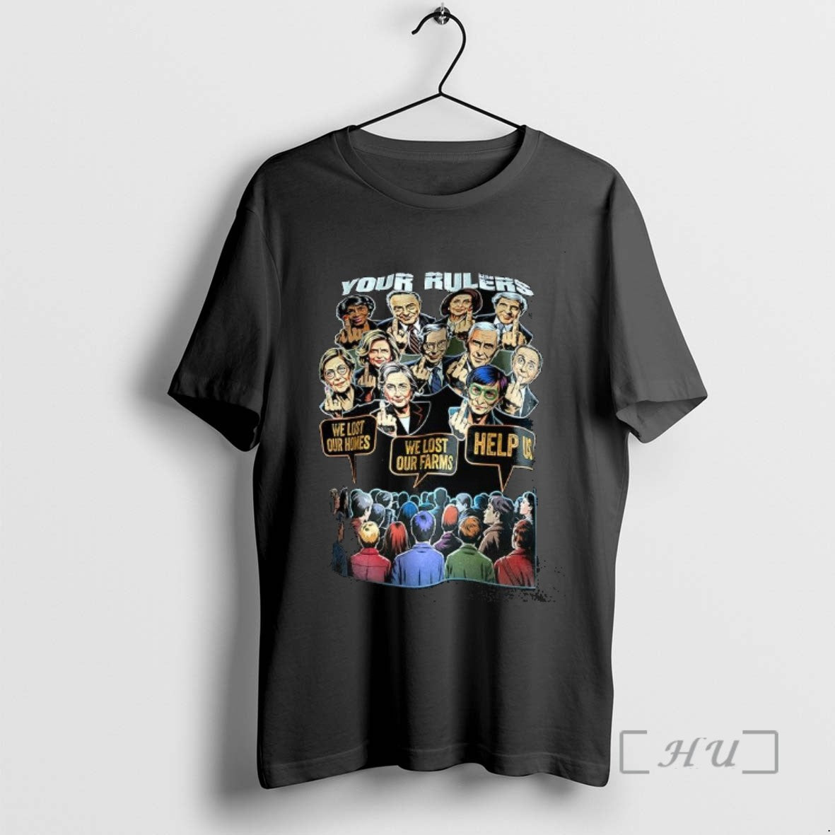 Officials Your Rulers We Lost We Lost Our Farms And Help Us Tee Shirt Sweater