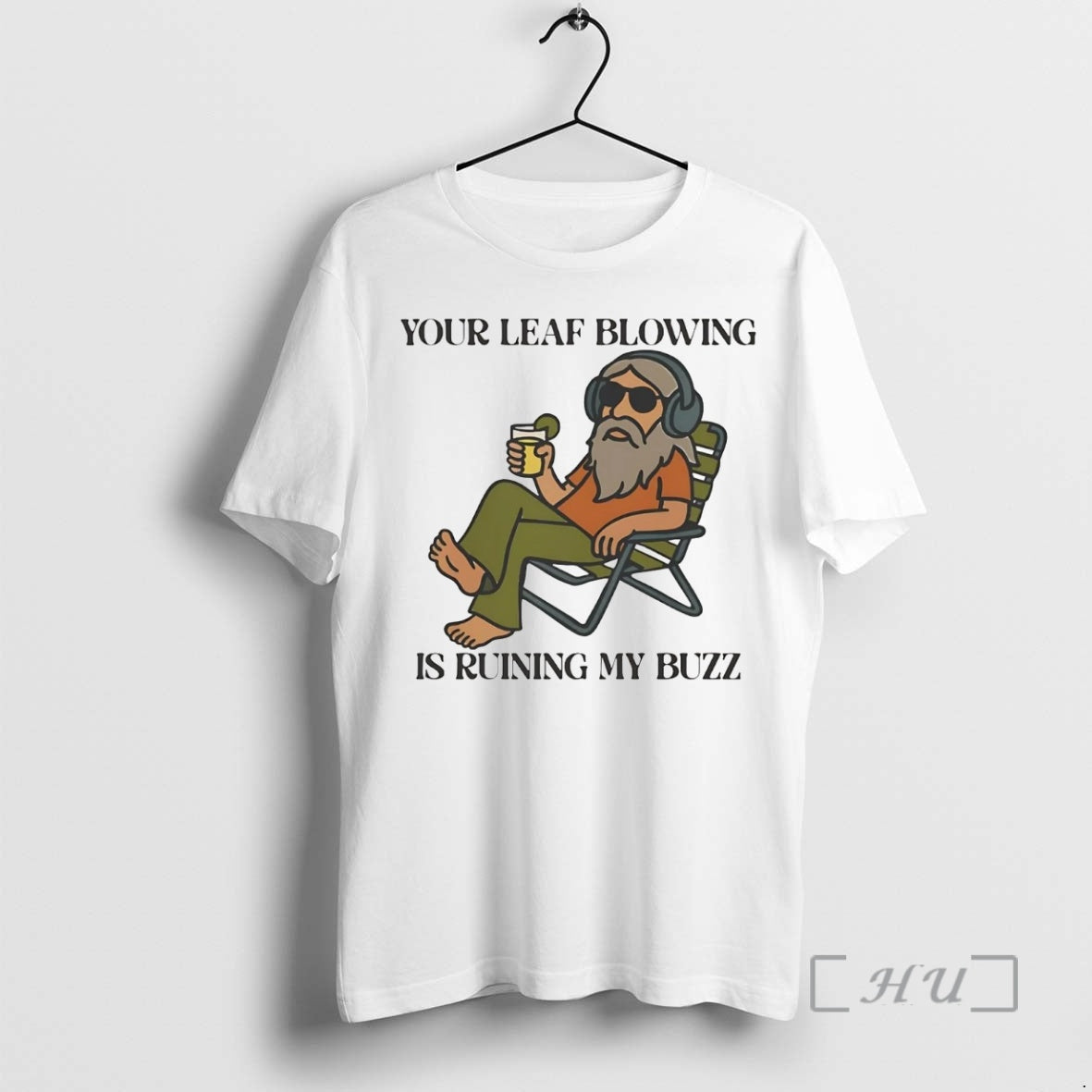 Officials Your Leaf Blowing Is Ruining My Buzz Premium T Shirt Sweater