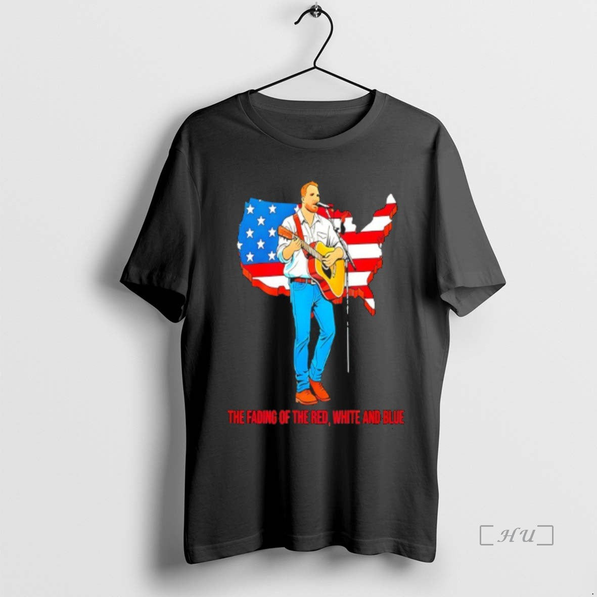 Officials Zach Bryan The Fading Of The Red White And Blue Premium T Shirt Sweater
