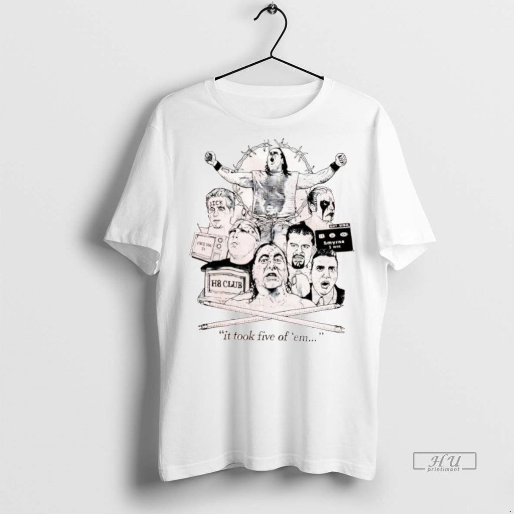 Officials Zandigs Famous Jesus It Took Five Of Em Graphic Tee Shirt Sweater