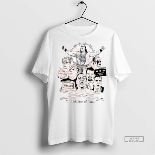 Officials Zandigs Famous Jesus It Took Five Of Em Graphic Tee Shirt Sweater