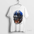 Officials Zay Flowers Big Face Helmet Baltimore Ravens Premium T Shirt Sweater