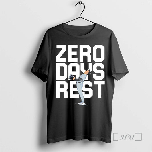Officials Zero Days Rest Yoshinobu Yamamoto Player Los Angeles Dodgers Mlb Premium T Shirt Sweater