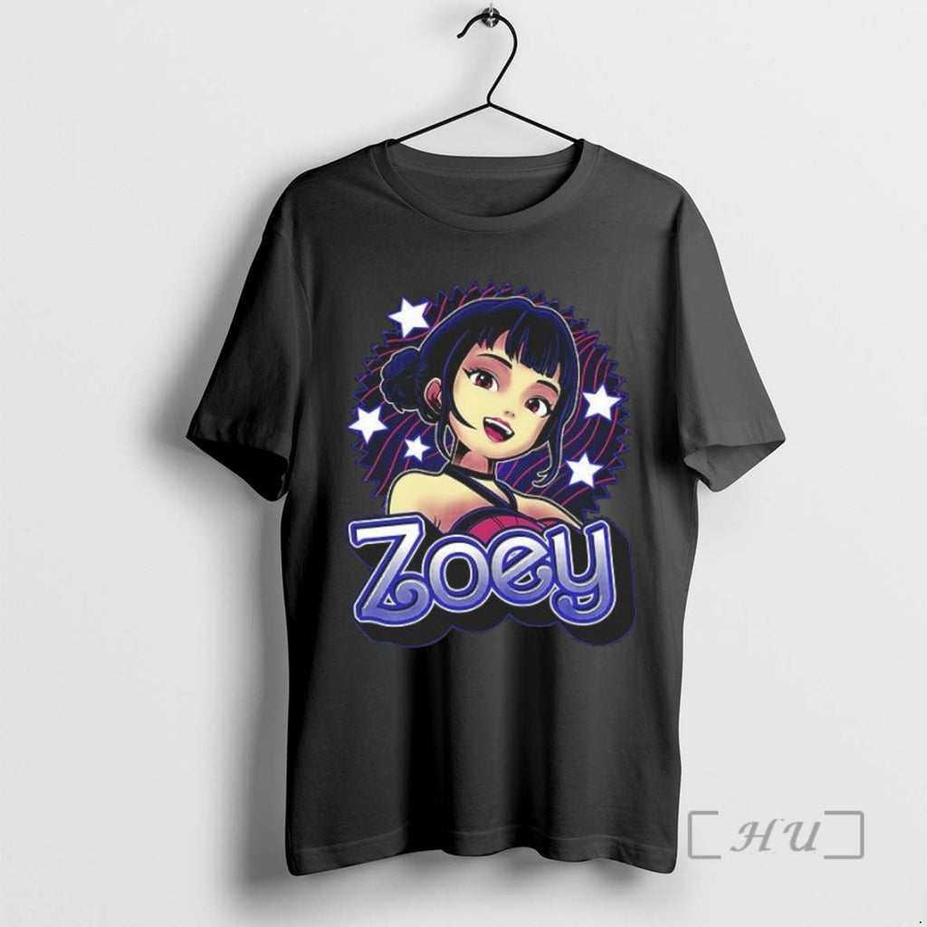 Officials Zoey Kpop Demon Hunters Classic Halloween T Shirt Sweater