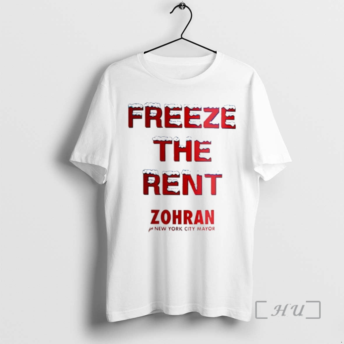 Officials Zohran Mamdani Freeze The Rent Zohran For New York City Mayor Premium T Shirts
