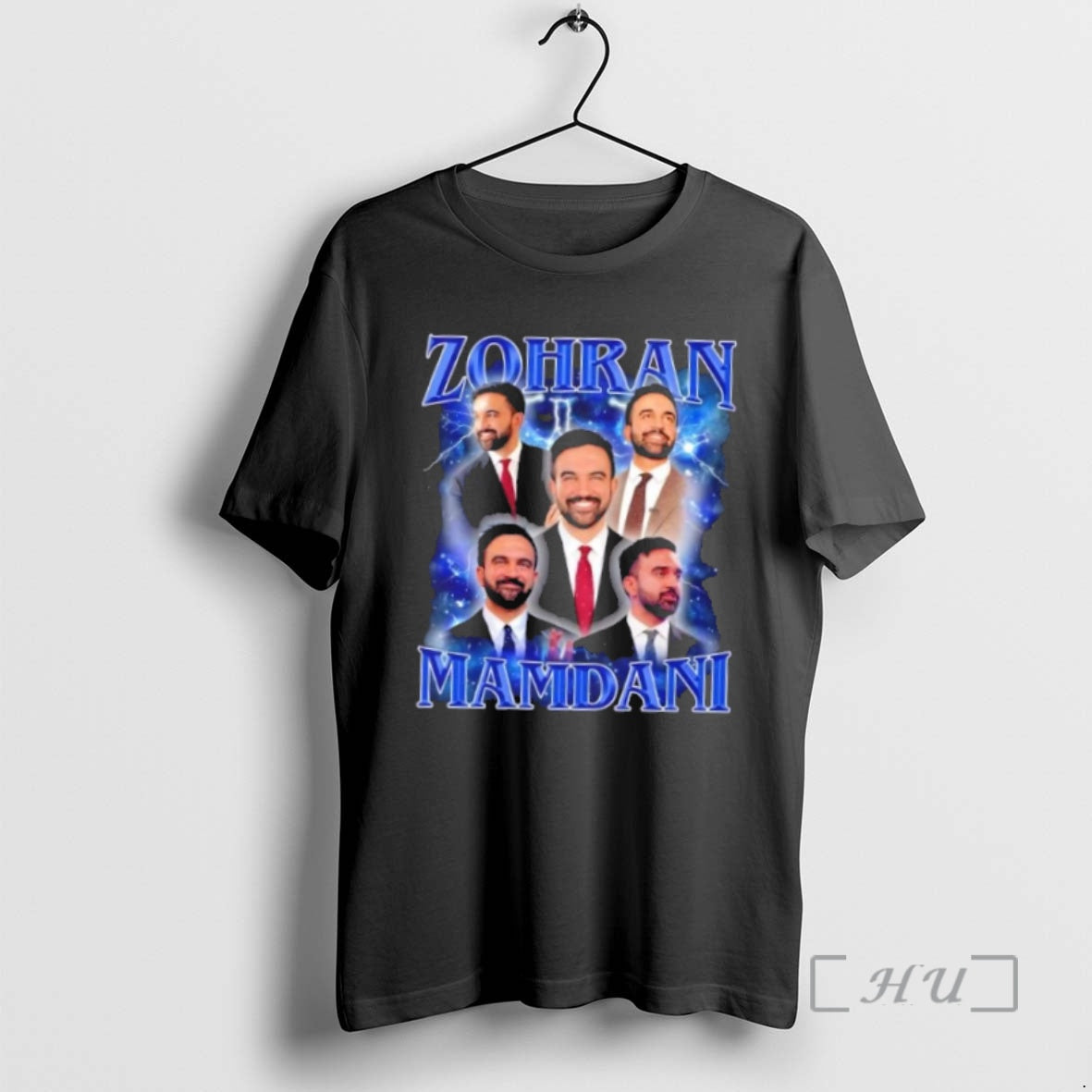 Officials Zohran Mamdani Lightning Graphic