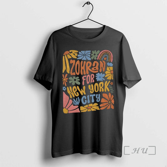 Officials Zohran Mamdani Zohran For New York City Mayor Mamdani Floral Premium T Shirts Sweater