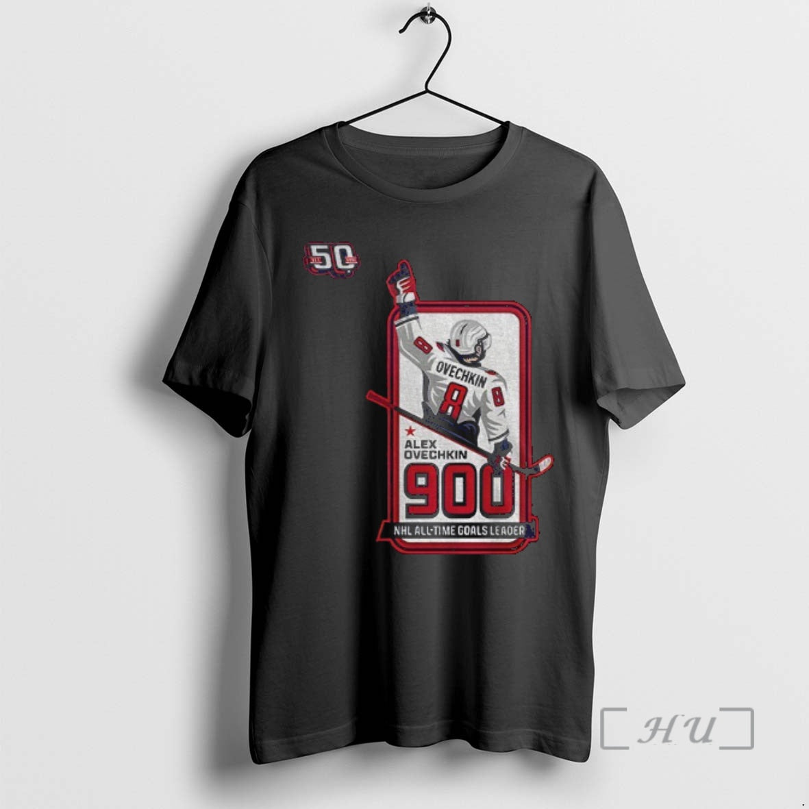 Officials Zwhrrfva Alex Ovechkin 900 Goals 2025 The Greatest Goal Scorer Premium T Shirts Sweater