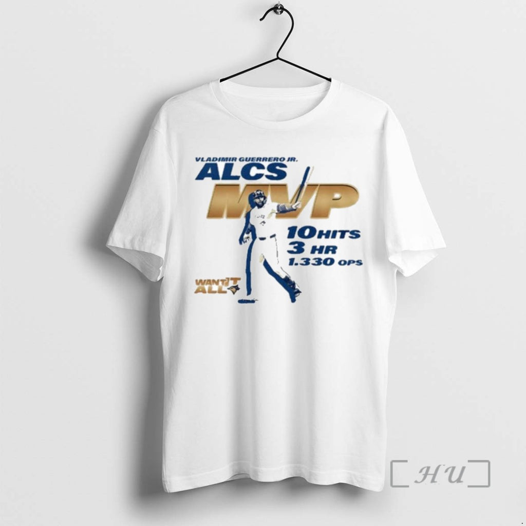 Officials Blue Jays Vladdy Jr Alcs Mvp 2025 Jersey T Shirt Sweater