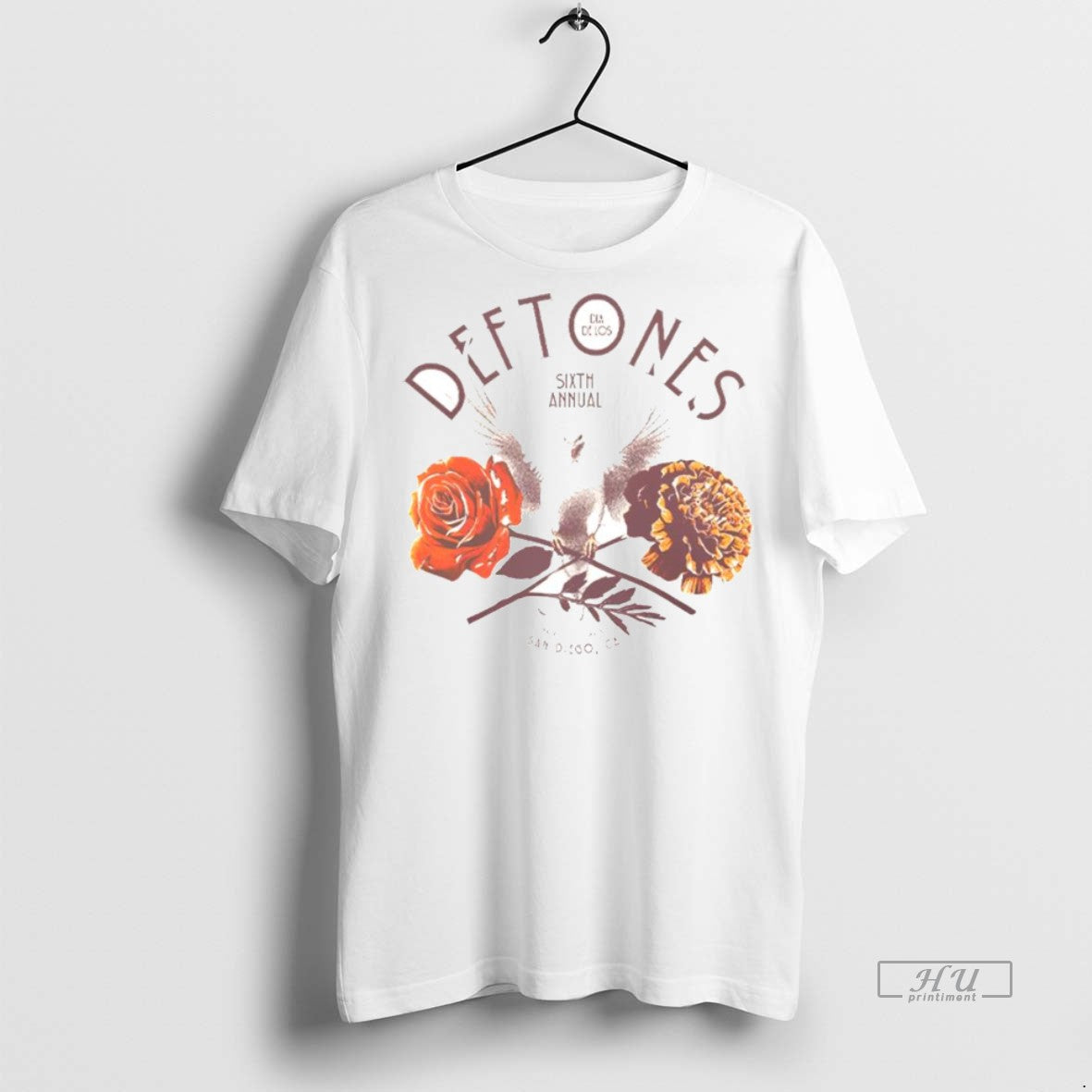 Officials Deftones Floral Dove Tee Premium Tee Shirt Sweater