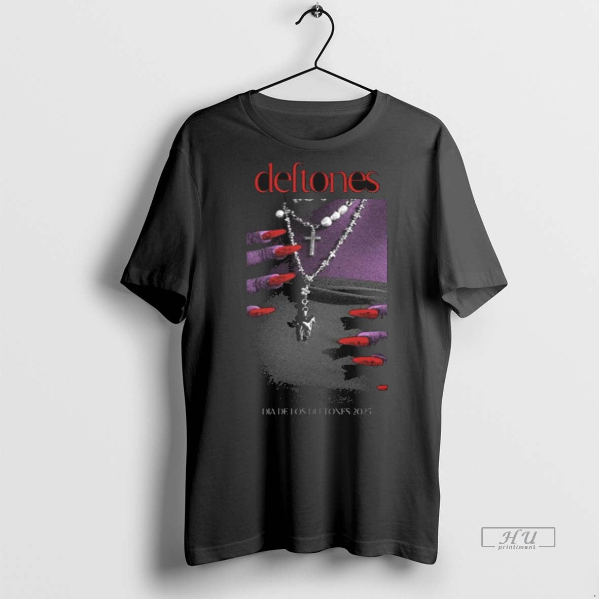 Officials Deftones Pony Rosary Premium Tee Shirt Sweater