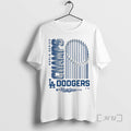 Officials Dodgers Blue 2025 World Series Champions Premium T Shirt Sweater