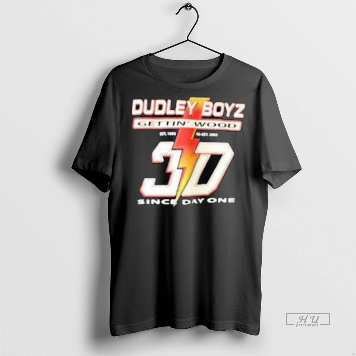 Officials Dudley Boyz Gettin Wood 3d Since Day One Premium Tee Shirt Sweater