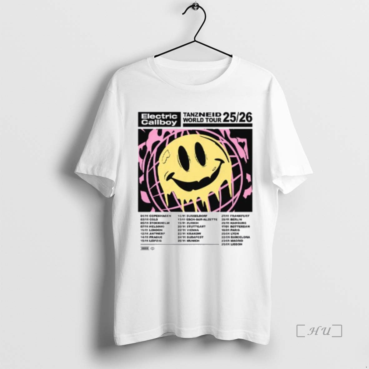 Officials Electric Callboy Tanzneid Tour Smile Premium T Shirt Sweater