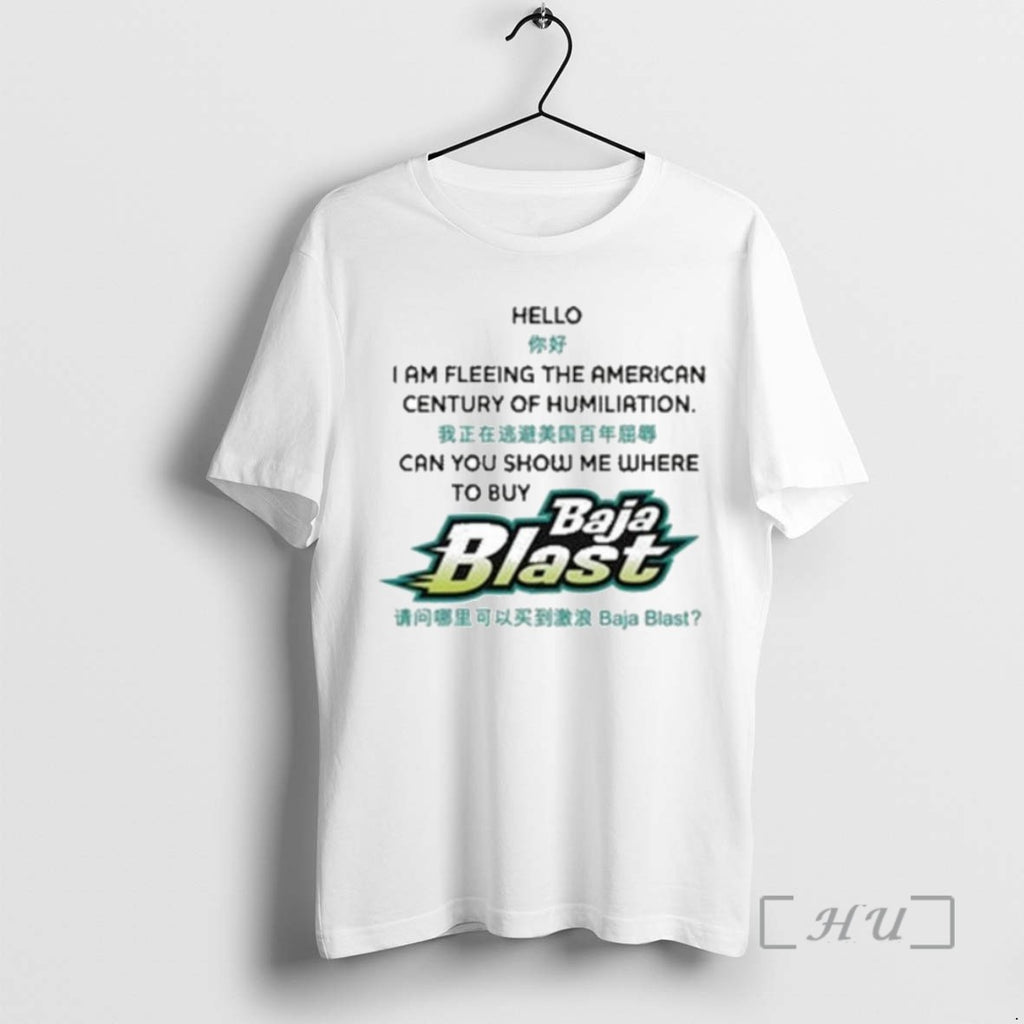 Officials Hello I Am Fleeing The American Century Of Humiliation T Shirt Sweater