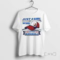 Officials Just A Girl Who Loves Baseball Premium T Shirt Sweater