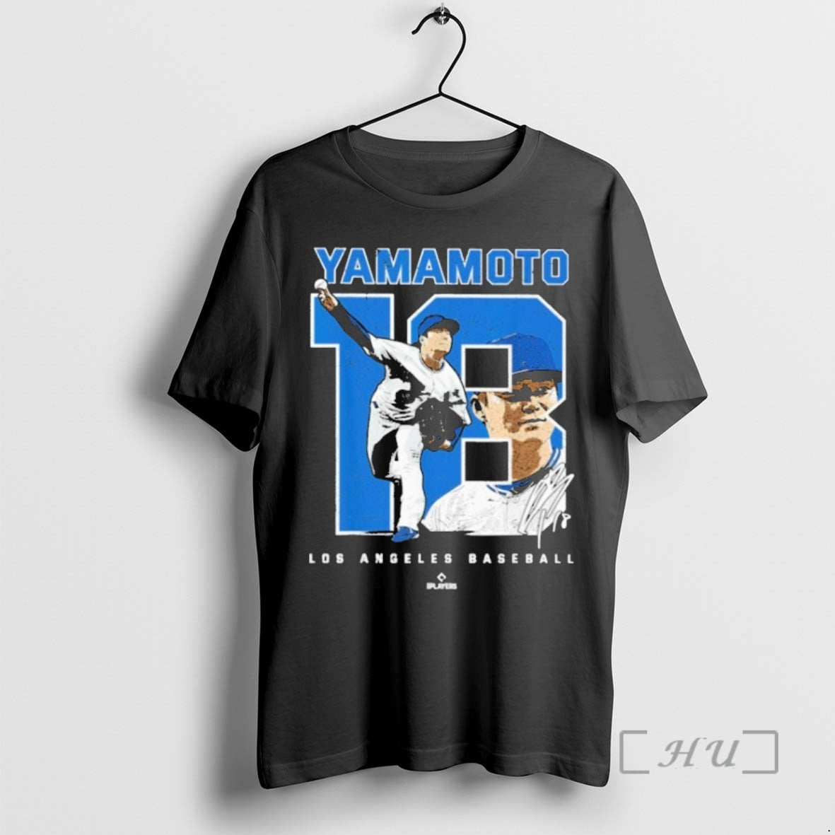 Officials Los Angeles Baseball Yoshinobu Yamamoto Caricature Premium T Shirt Sweater