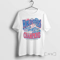 Officials Los Angeles Dodgers 2025 World Series Champions 47 Franklin Premium T Shirt Sweater