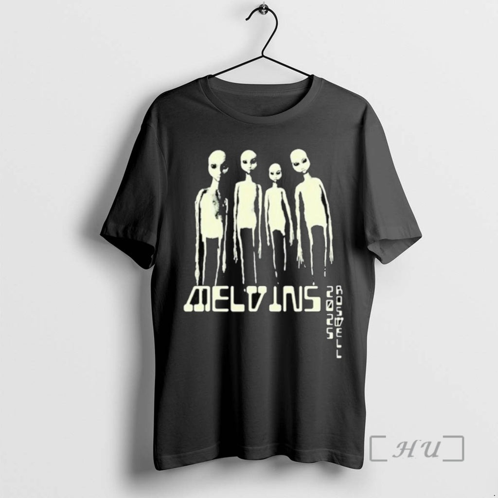 Officials Melvins Roswell Alien Glow In The Dark T Shirt Sweater