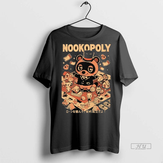 Officials Nookopoly Animal Crossing X Monopoly Video Game Premium Tee Shirt Sweater