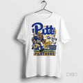 Officials Pitt Panthers Football 2025 College Gameday Mascot Runner Premium Tee Shirt Sweater