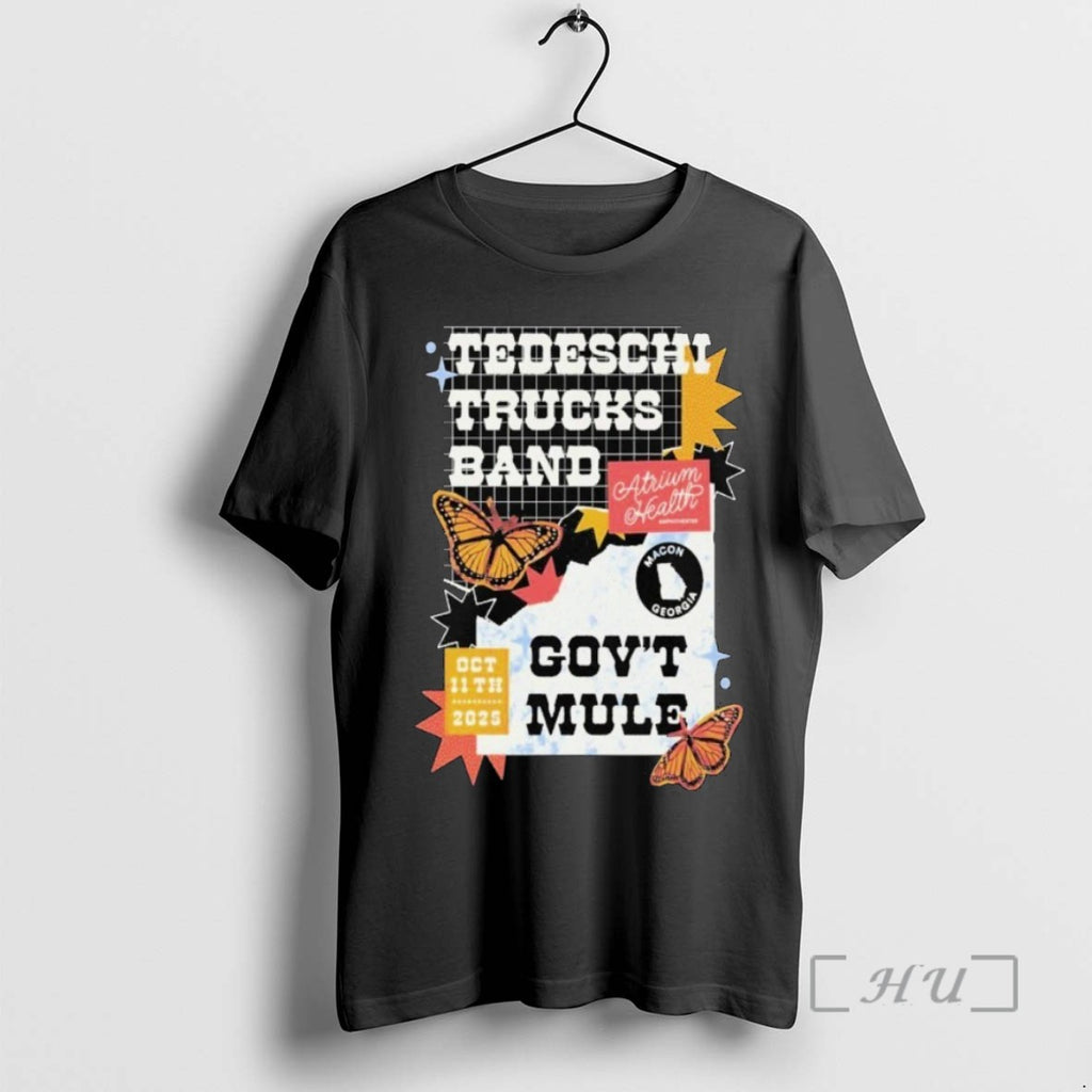 Officials Tedeschi Trucks Band Atrium Health Amphitheater Oct 11 2025 Tour T Shirt Sweater