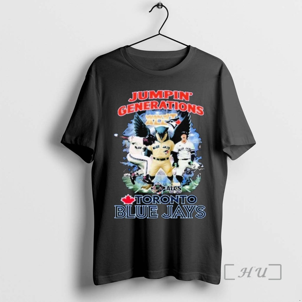 Officials Toronto Blue Jays Jumpin Generations Alcs Champions 2025 T Shirt Sweater