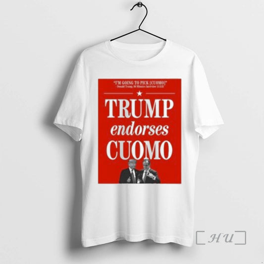 Officials Trump Endorses Andrew Cuomo Premium T Shirt Sweater