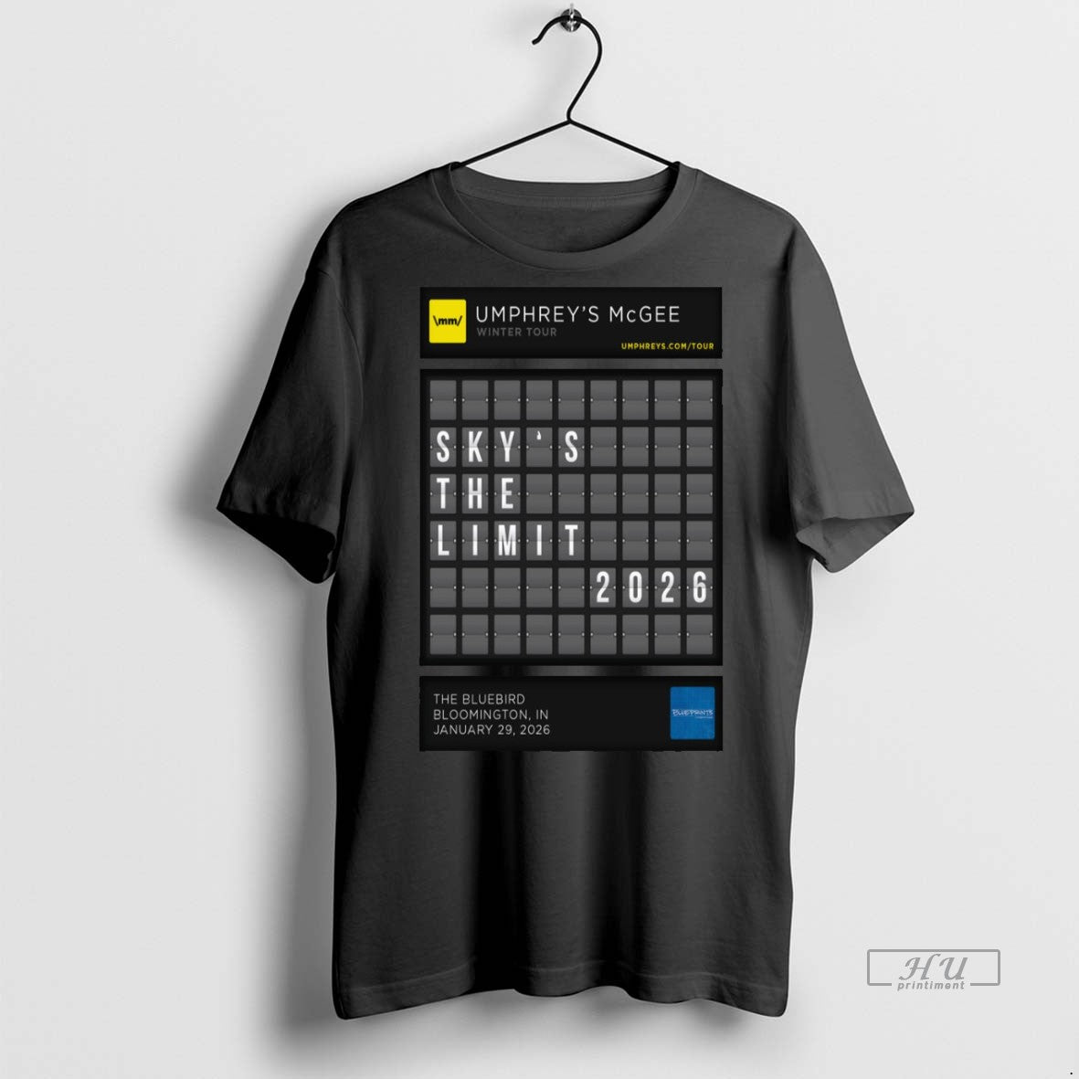 Officials Umphreys Mcgee Bloomington In January 29 2026 Concert Premium Tee Shirt Sweater