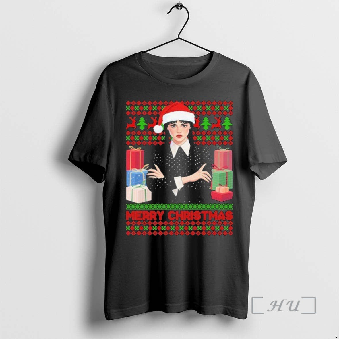 Officials Wednesday Addams Merry Christmas Christmas Premium T Shirt Sweater