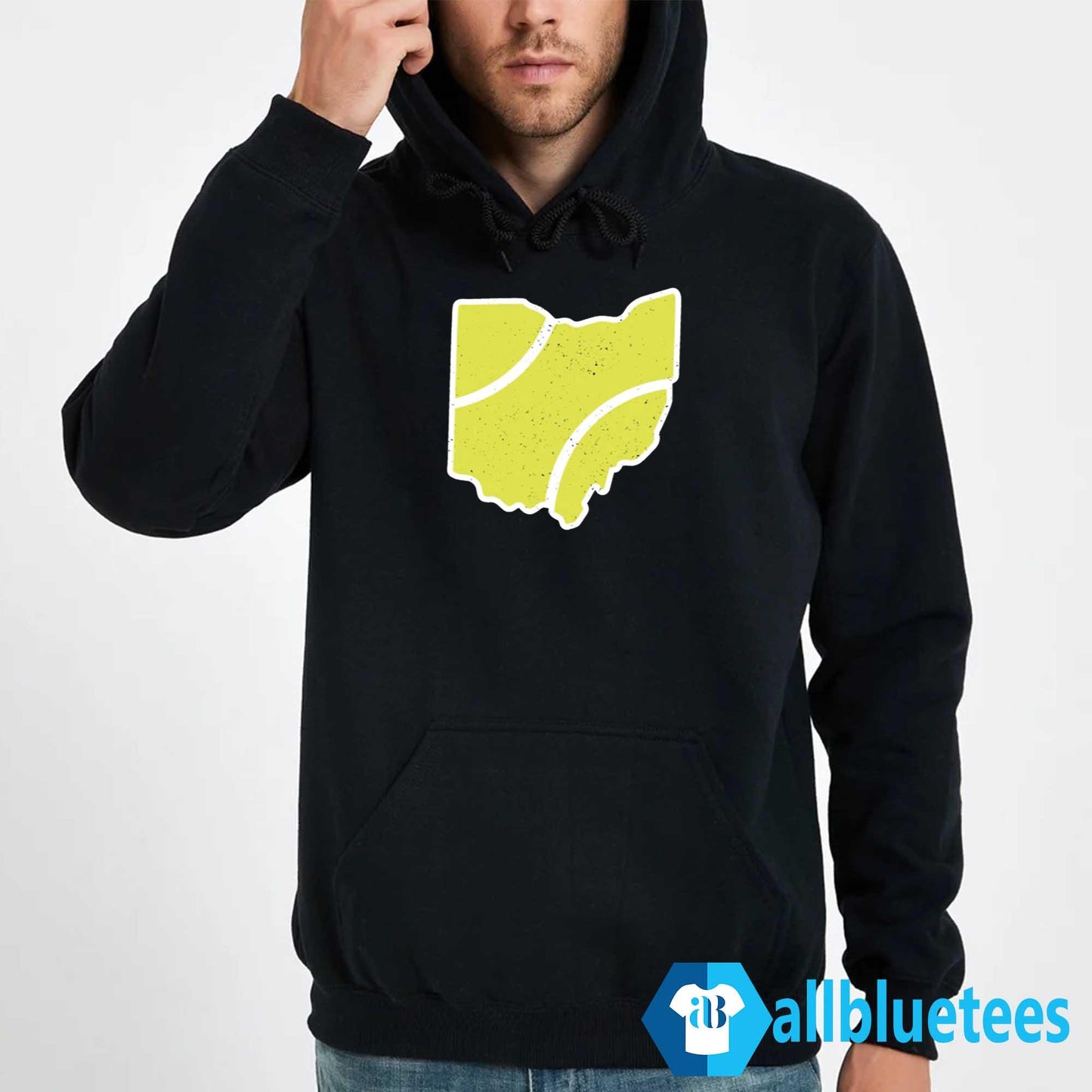 Ohio Tennis Ball Map Shirt