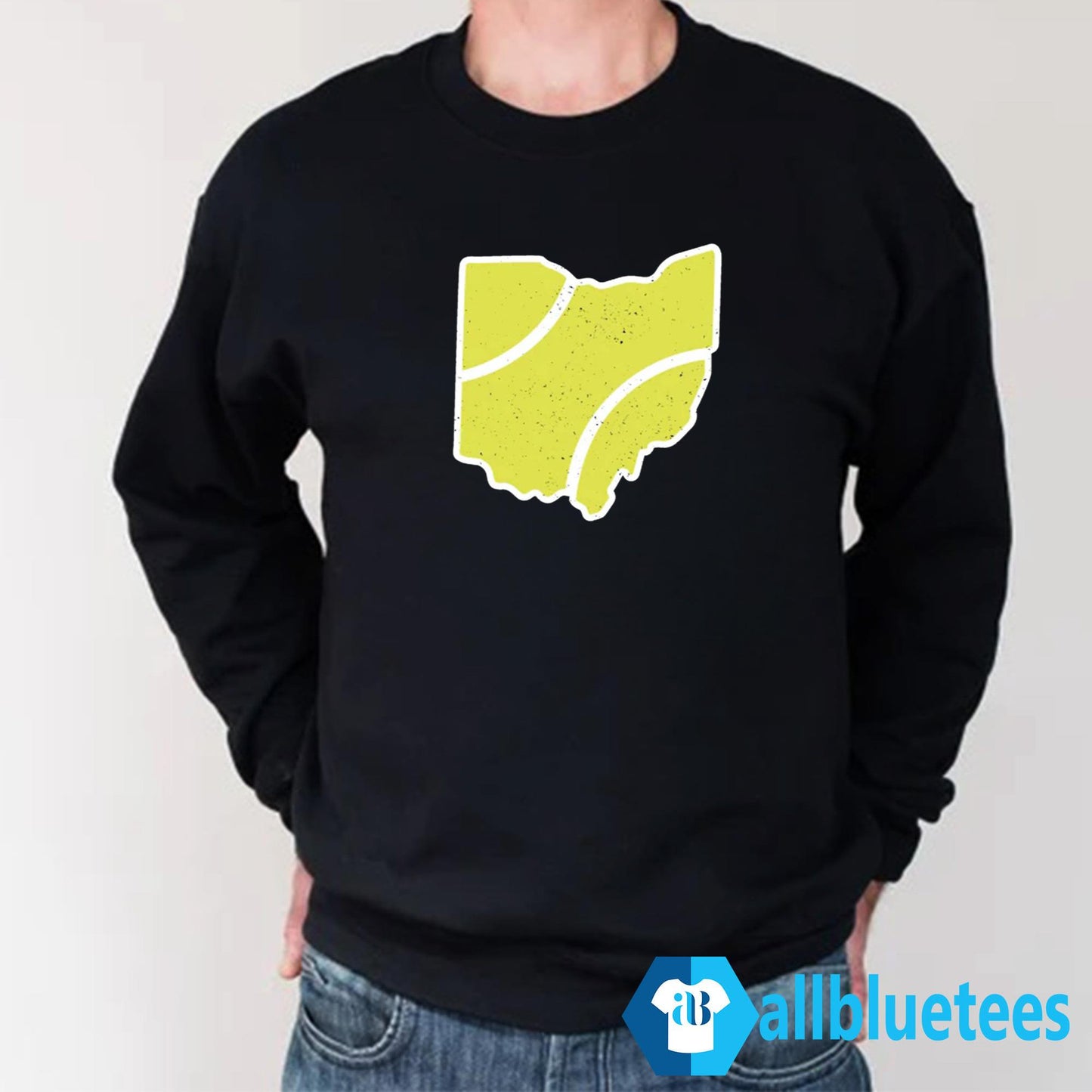 Ohio Tennis Ball Map Shirt