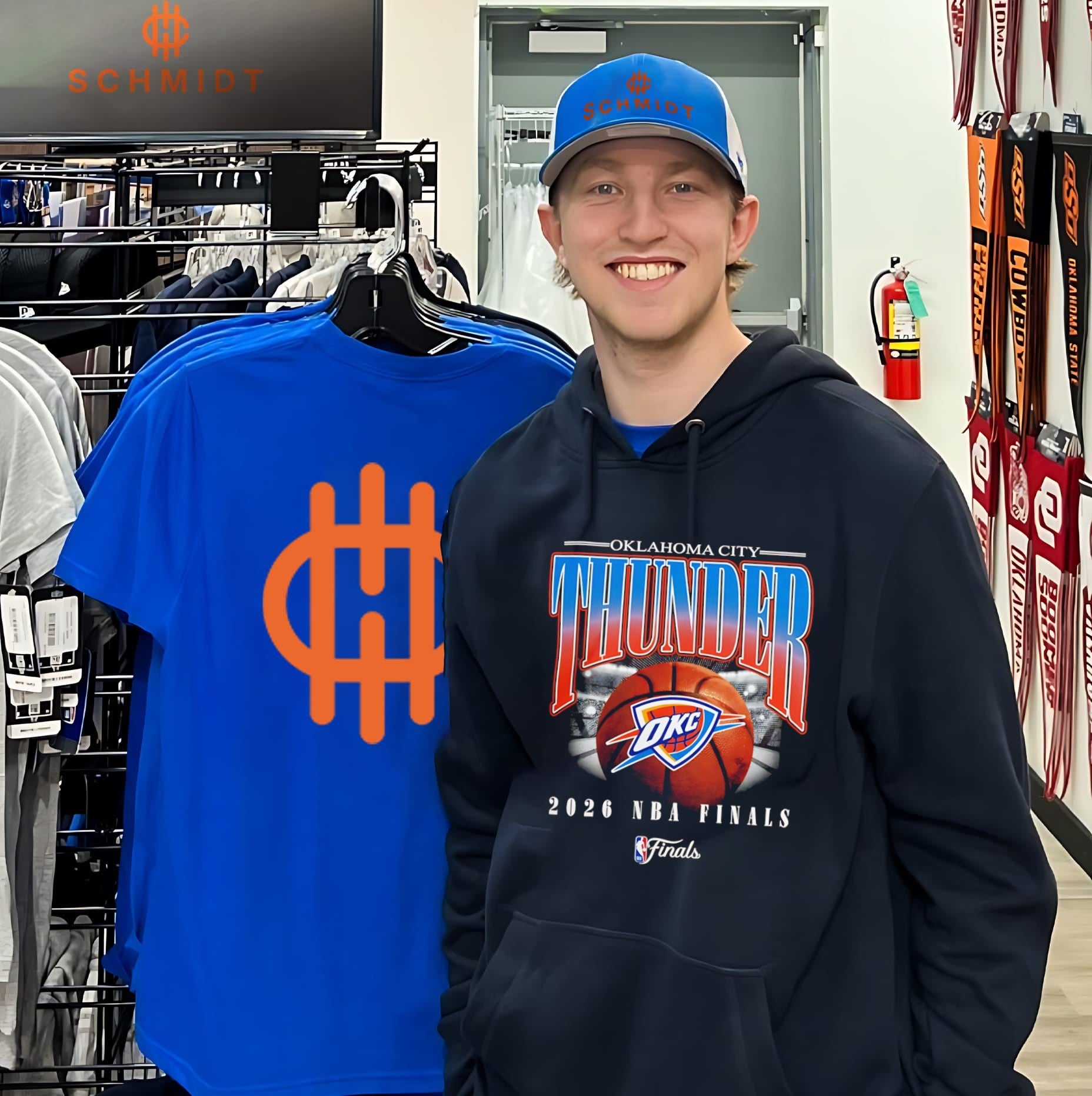 Oklahoma City Thunder 2026 NBA Finals Bold shirt