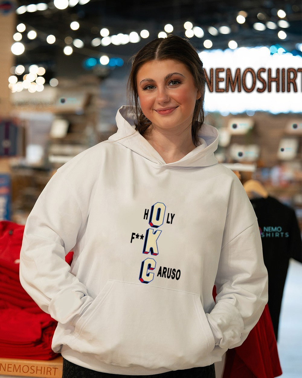 Oklahoma City Thunder holy fuck caruso shirt
