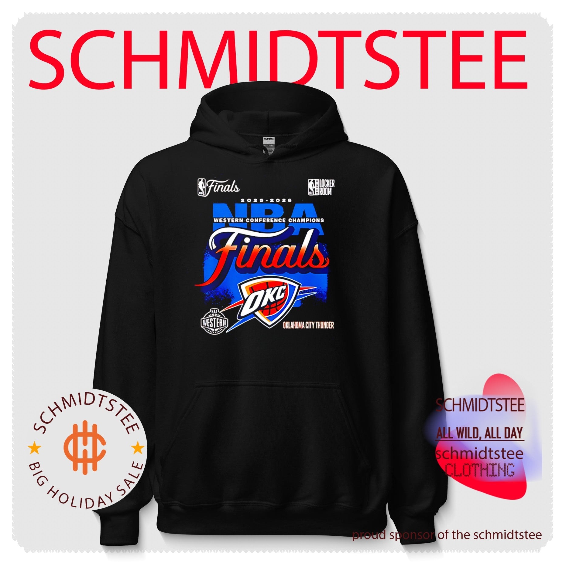 Oklahome City Thunder Western Conference Champions 2025 2026 logo shirt
