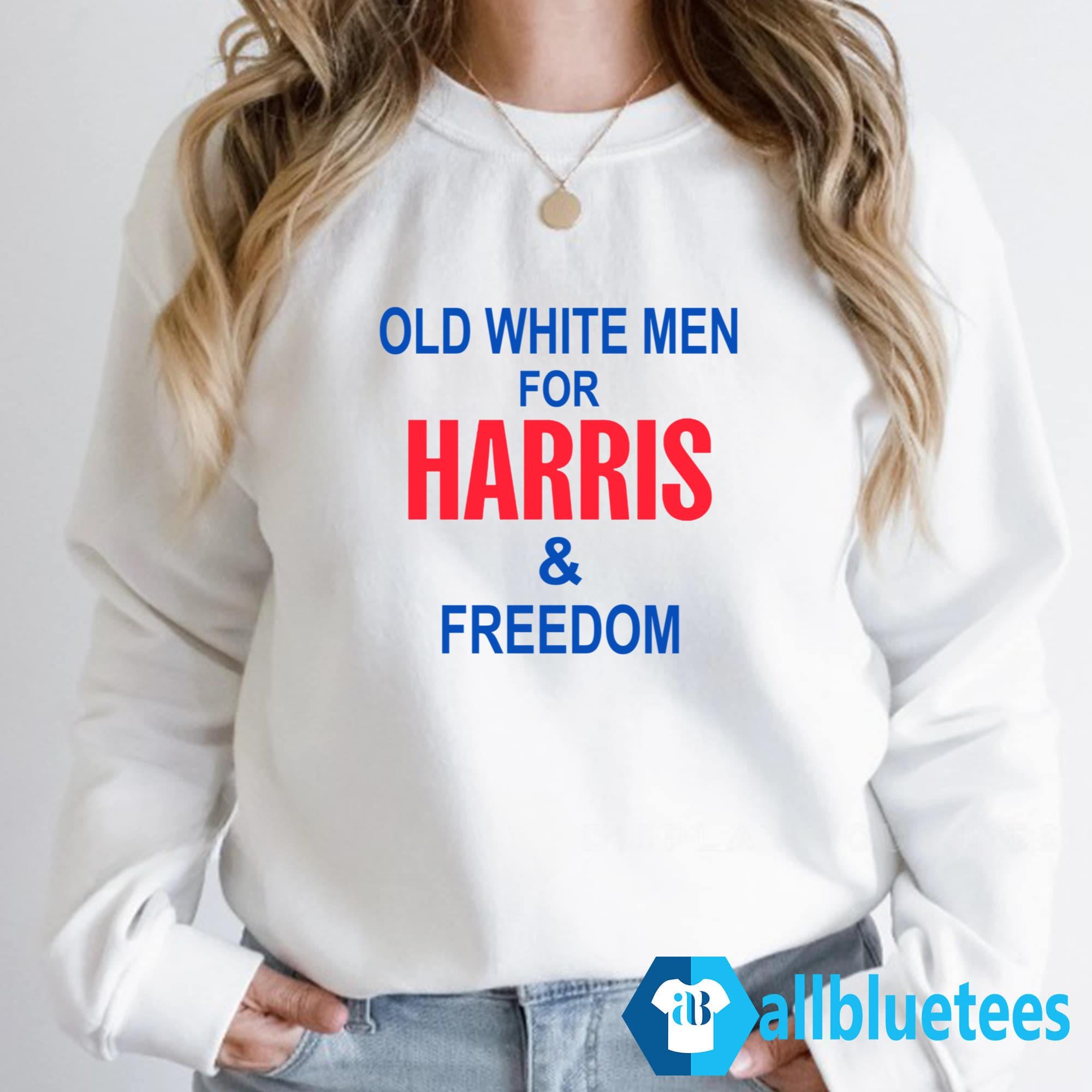 Old White Men For Harris And Freedom Shirt
