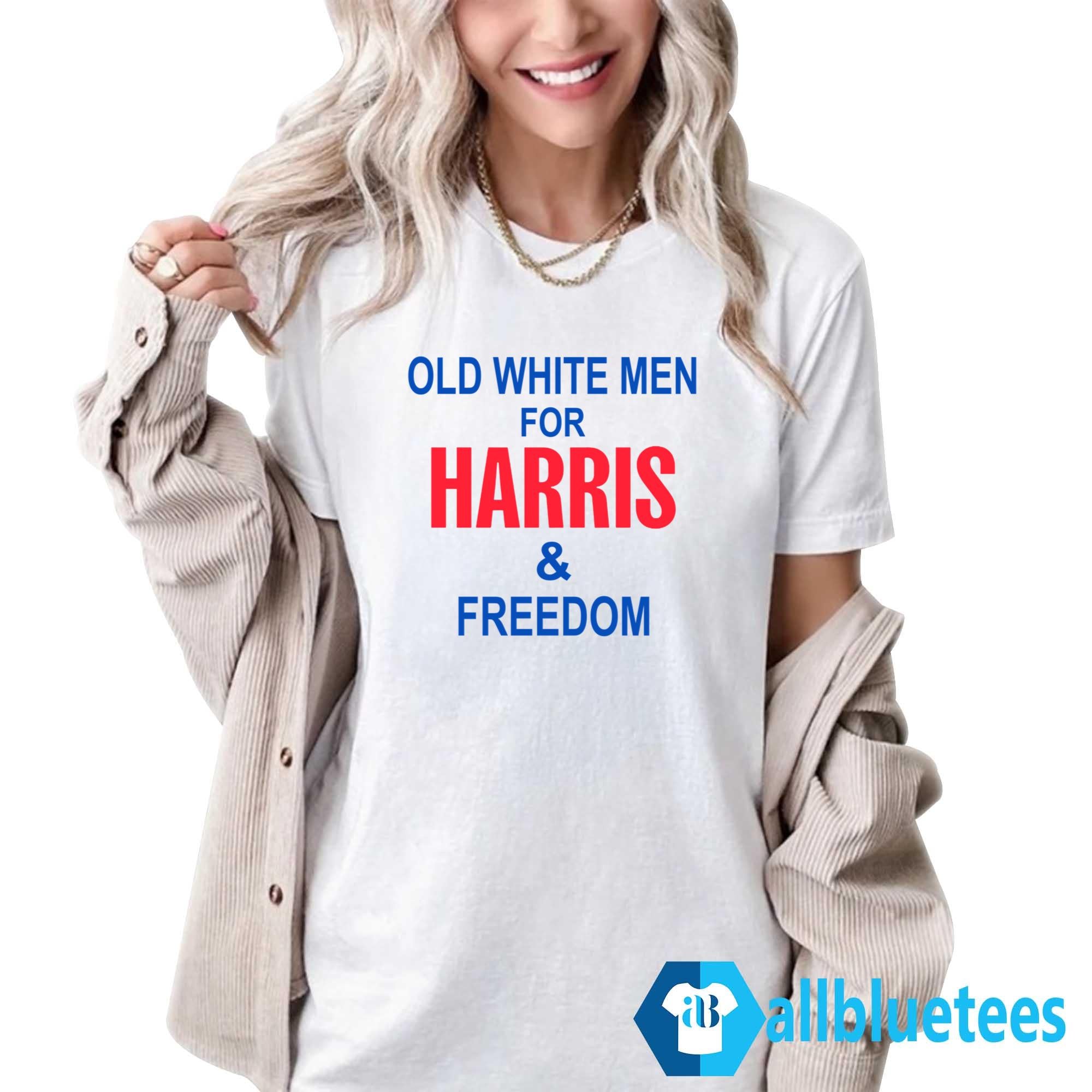 Old White Men For Harris And Freedom Shirt