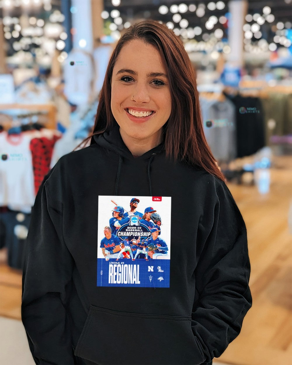 Ole Miss Rebels 2026 NCAA DI baseball championship regional Lincoln NE shirt