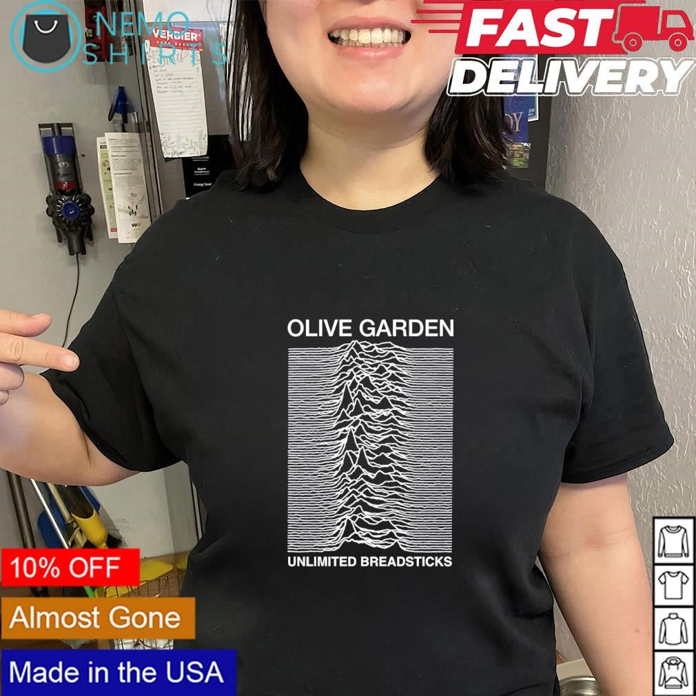 Olive garden unlimited breadsticks mashup parody shirt