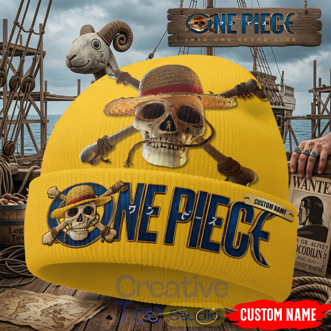 One Piece Custom Beanie Hat