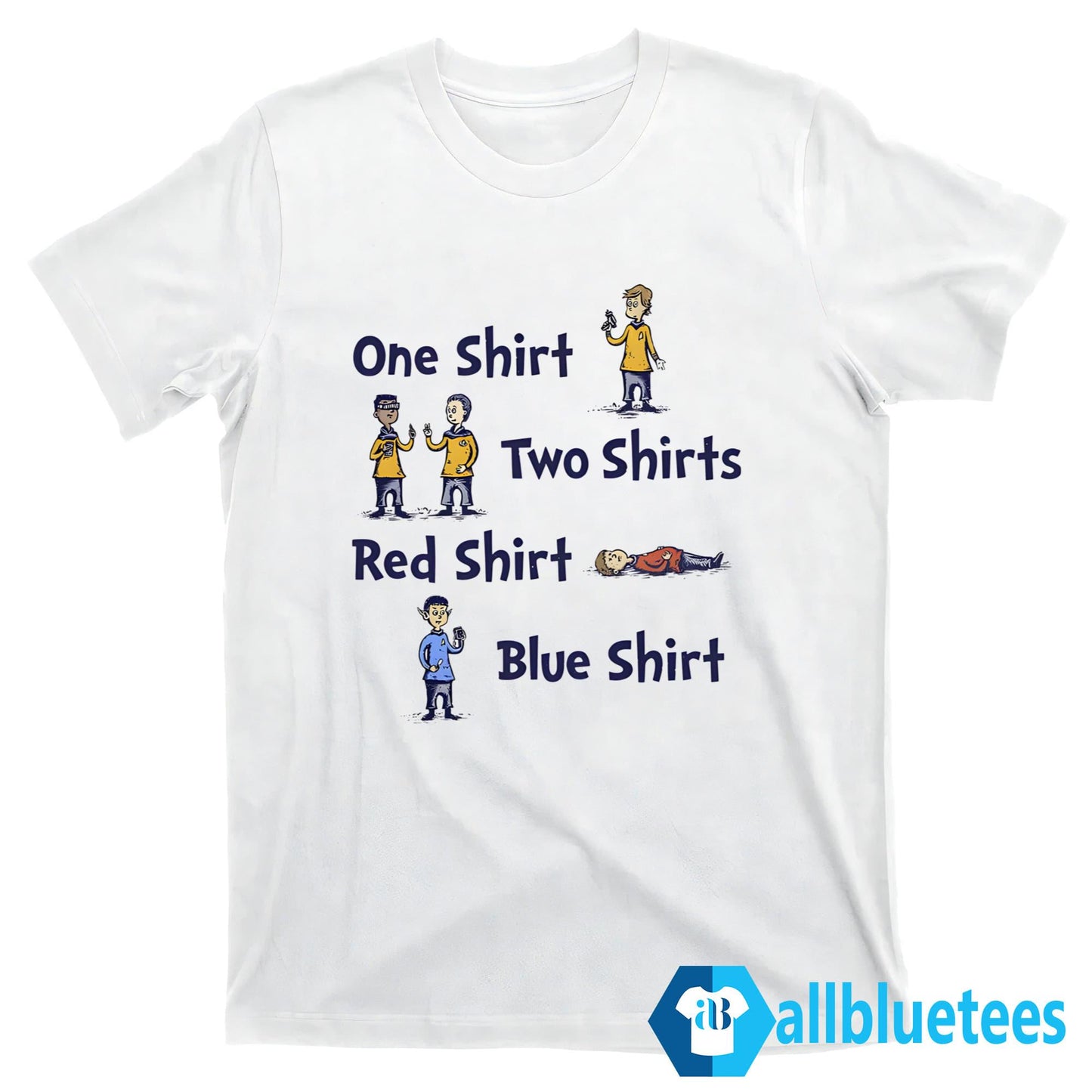 One Shirt Two Shirts Red Shirt Blue Shirt
