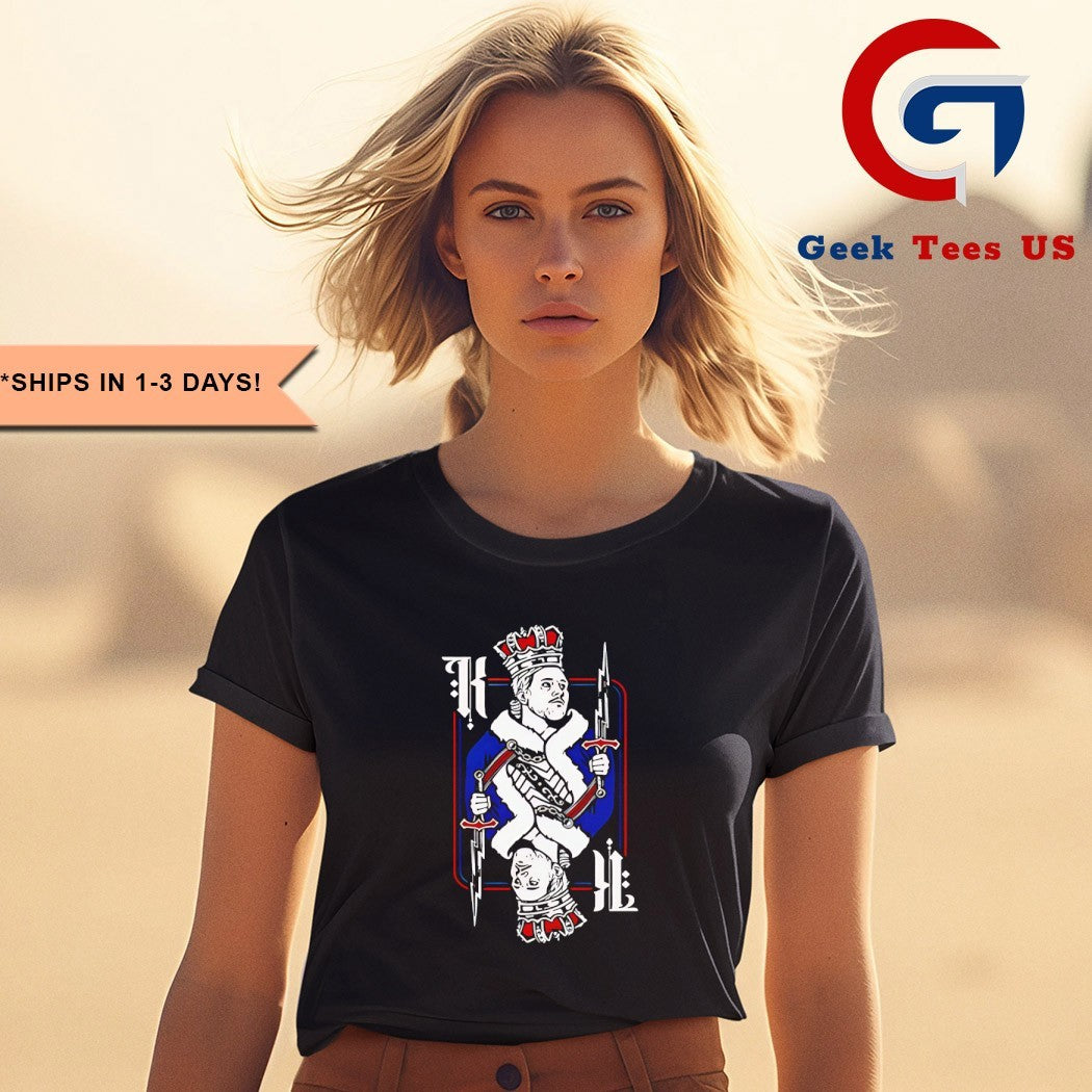 One True MVP Bills Mafia King playing card shirt