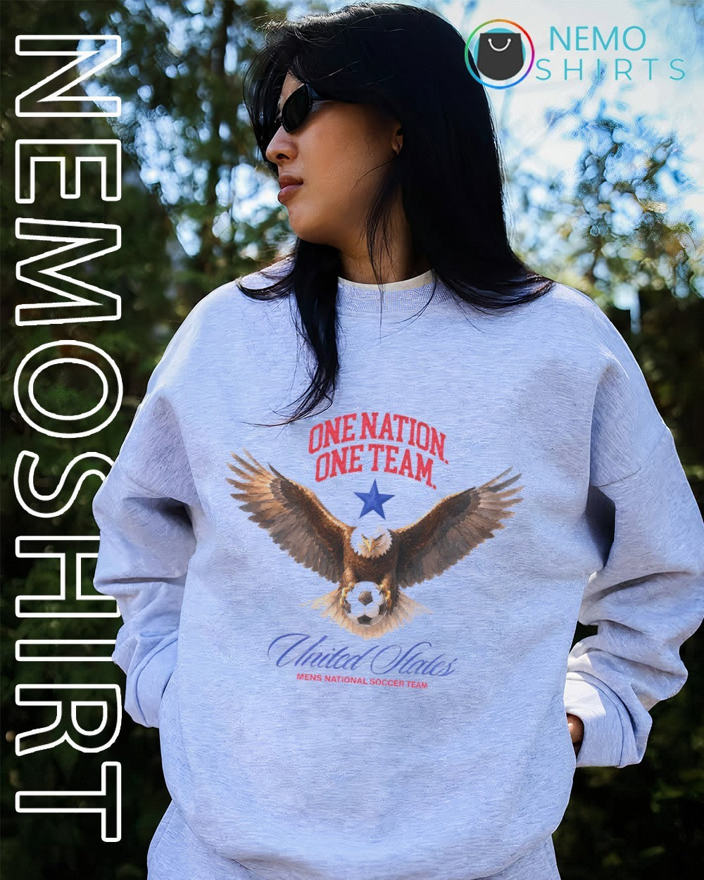 One nation one team United States men’s national soccer team shirt